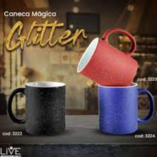 caneca mágica cerâmica